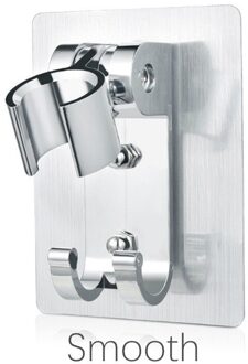 Punch-Gratis Douche Clip Badkamer Haak Douchekop Vaste En Verstelbare Douche Beugel Douchekop Nozzle Beugel Plank Aluminium Traceless plating
