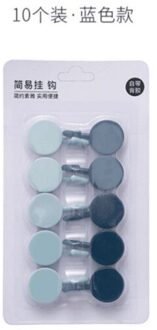 Punch-Gratis Haak Sterke Viscose Deur Hanger Haak Rack, zonder Trace Nagel Kleine Hanger Haak Keuken Muur Kleverige Haak