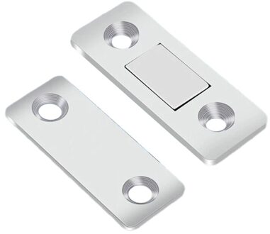 Punch-Gratis Magnetische Deurdranger Sterke Magneet Meubels Kast Met Schroeven Kast Vangsten Garderobe Catch Klink Thuis