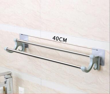 Punch-Gratis Naadloze Moderne Minimalistische Creatieve Dragende Kleding En Artikelen Hanger Badkamer Plank Antislip Handdoek bar G8402