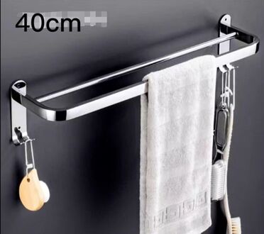 Punch-Gratis Naadloze Roestvrijstalen Handdoekenrek Badkamer Opknoping Staaf Badkamer Handdoek Bar Wc Muur Opknoping Handdoekenrek g8117 A2