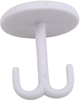 Punch-Gratis Naadloze Stevige Keuken Kast Haak Handdoek Kleding Top Haak Huis & Tuin Huishoudelijke Accessoires wit