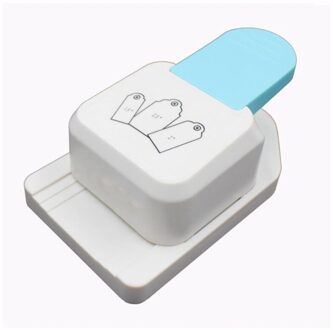 Punch Tag Top Punch Straight 1.5, 2 Of 2.5 Inch Tag Papier Stoten Voor Scrapbooking Craft Perfurador Diy Puncher