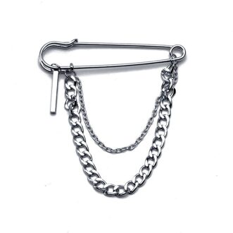 Punk Broche Schoenen Broek Ketting Riem Vrouwen Mannen Mode Jeans Keten Hanger Accessoires stijl 1