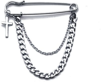 Punk Broche Schoenen Broek Ketting Riem Vrouwen Mannen Mode Jeans Keten Hanger Accessoires stijl 2