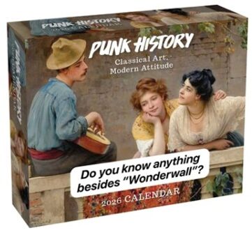Punk History 2026 Day-To-Day Calendar - Kate Roberts