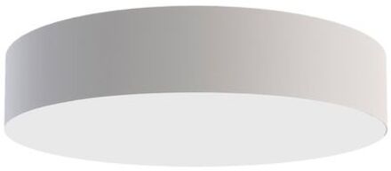 Punnett Plafondlamp, 2x E27, Metaal/glas, Wit Mat, D.30cm