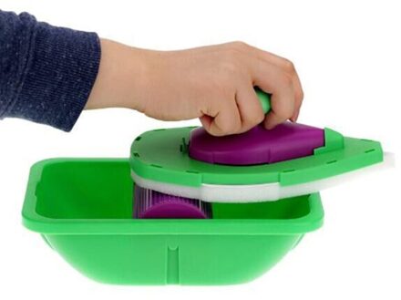 Punt En Verf Roller En Lade Set Huishoudelijke Schilderij Borstel Decoratieve Multifunctionele Tool Met 2 Stuks Spons