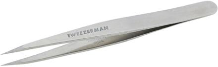 Punt Tweezer - Classic Stainless Steel - Slant Point Tweezer