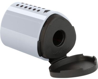 Puntenslijper Faber Castell Grip 2001 Mini Zilver Wit