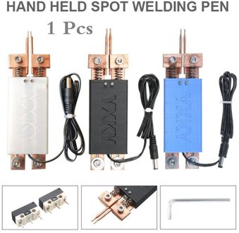 Puntlassen Machine Automatische Trigger Pen Geïntegreerde Las Machine Accessoire Eindschakelaar Voor 18650 Batterij Tool Kit wit