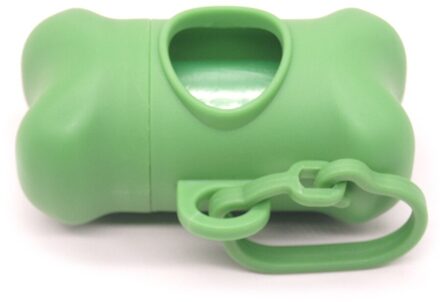 Puppy Hond Kak Scooper Zakken Dispenser Vuilniszak Set Kak Collector Houder Draagbare Huisdier Hond Pooper Scooper Huisdieren Levert Gereedschap groen