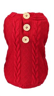 Puppy Hond Vest Trui Pet Herfst Winter Warm Breien Trui Huisdier Kleding Kostuum Voor Hond Katten Chihuahua Knitwear Outfit Vest & R / M