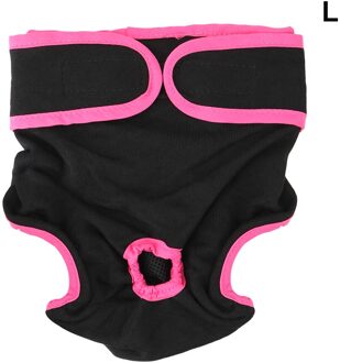 Puppy Luier Voor Kleine Meidium Size Honden Vrouwelijke Hond Shorts Huisdier Ondergoed Hond Levert Fysiologische Broek zwart (L)