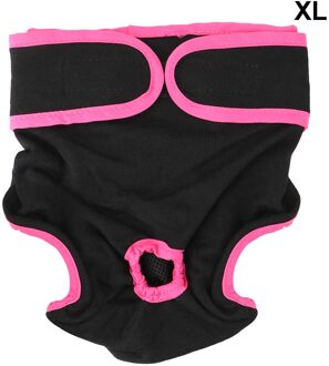 Puppy Luier Voor Kleine Meidium Size Honden Vrouwelijke Hond Shorts Huisdier Ondergoed Hond Levert Fysiologische Broek zwart (XL)