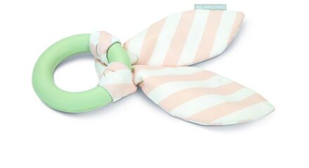 Puppy Tjuwa Kauwring - Hondenspeelgoed - Grijs - 8,5 cm