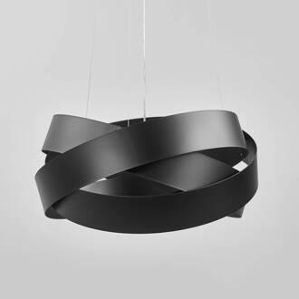 Pura hanglamp in zwart, 60cm, 8x G9