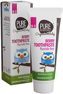 Pure Beginnings berry toothpaste with xylitol
