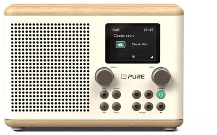 Pure CLASSIC H4 DAB radio Wit