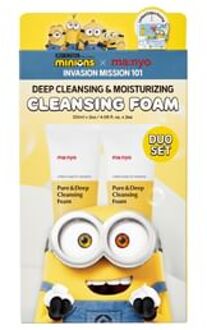 Pure & Deep Cleansing Foam Duo Set Minions Edition 3 pcs
