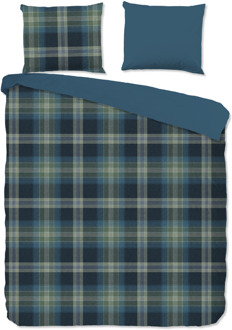 Pure Dekbedovertrek Jan - Eenpersoons (140x200 Cm) - Meerkleurig Microvezel - Strepen - Pure - Dekbed-Discounter.nl - 140 x 200/220 cm