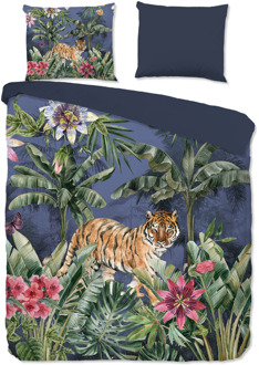 Pure Dekbedovertrek Kane - Tweepersoons (200x200 Cm) - Meerkleurig Microvezel - Bloemen & Dieren - Pure - Dekbed-Discounter.nl - 200 x 200/220 cm