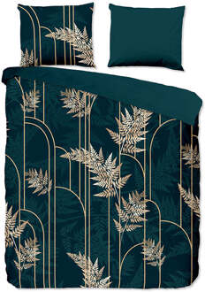 Pure Dekbedovertrek Malak - Lits-Jumeaux (240x220 Cm) - Groen Microvezel - Natuur - Pure - Dekbed-Discounter.nl - 240 x 200/220 cm