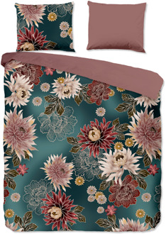 Pure Dekbedovertrek May - Lits-Jumeaux (240x220 Cm) - Roze & Meerkleurig Microvezel - Natuur & Bloemen - Pure - Dekbed-Discounter.nl Roze,Meerkleurig - 240 x 200/220 cm