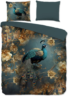 Pure Dekbedovertrek Savaya - Tweepersoons (200x200 Cm) - Meerkleurig Microvezel - Bloemen & Dieren - Pure - Dekbed-Discounter.nl - 200 x 200/220 cm