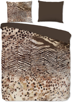 Pure Dekbedovertrek Skins - Lits-Jumeaux (240x220 Cm) - Meerkleurig Microvezel - Dieren - Pure - Dekbed-Discounter.nl - 240 x 200/220 cm