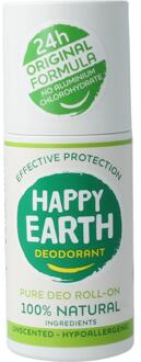 Pure Deodorant Roll-On Unscented 75 ml - 100% natuurlijk