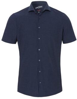 Pure Dress shirt 3386-22150 Blauw - 43 (XL)