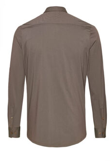 Pure E21300-21750 246 heren overhemd lange mouw hat Bruin - 42 (L)