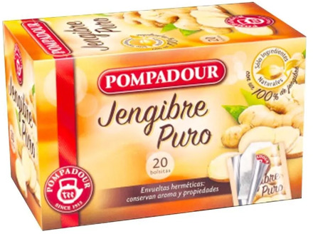Pure ginger 20 bags Pompadour