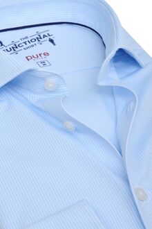 Pure H.Tico The Functional Shirt Strepen Blauw Lichtblauw - 37,40,44,39,42