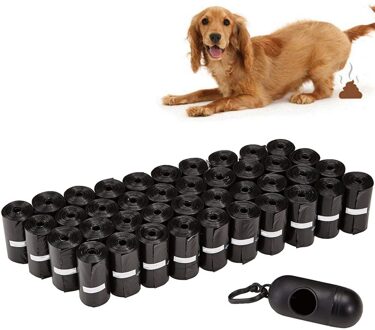 Pure Hond Kak Tas 15 Zakken/Roll Biologisch Afbreekbaar Grote Honden Afvalzakken Dispenser Outdoor Huis Schoon Refill Vuilniszak dierbenodigdheden 50Rolls