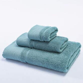 Pure Kleur Absorbeert Zachte En Pluizige Effen Kleur Volwassen Badhanddoek En Gezicht Handdoek Set, 3