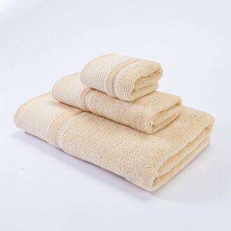 Pure Kleur Absorbeert Zachte En Pluizige Effen Kleur Volwassen Badhanddoek En Gezicht Handdoek Set, 6