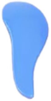 Pure Kleur Haren Borstel Detangling Borstels Volwassen Kids Glad Handvat Nat Droog Kam Vrouwen Anti-Statische Krullend Zorg beauty Tool blauw