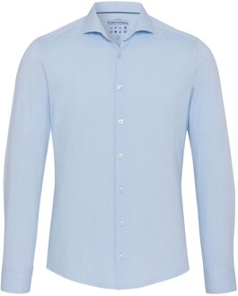 Pure Lange mouw overhemden Licht blauw - 44 (XL)
