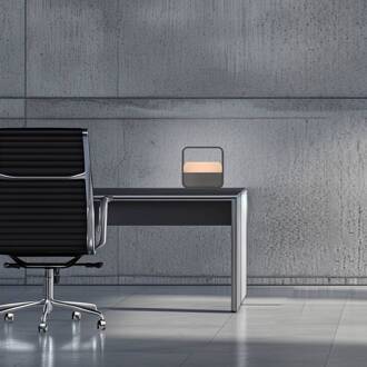 Pure LED tafellamp op batterijen PURE Go, grijs, aluminium