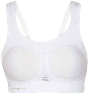 Pure Lime Compressie Sportbeha Wit - maat 95B