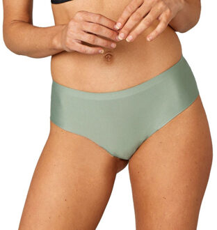 Pure Lime Microfibre Hipster 2-Pack Dames groen/zwart - 2XL