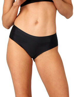 Pure Lime Microfibre Hipster 2-Pack Dames zwart/zwart - S