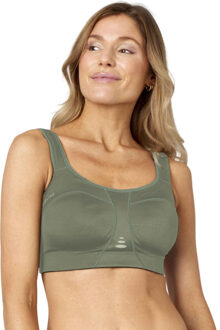 Pure Lime Padded Athletic BH donkergroen - 75C