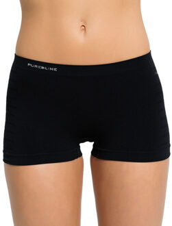 Pure Lime Seamless Hipsters zwart - XS/S