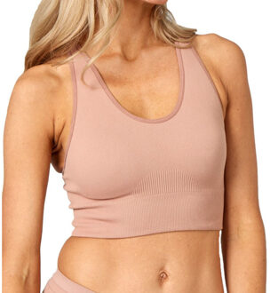 Pure Lime Seamless Rib BH roze - M-L