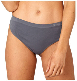 Pure Lime Seamless String Dames grijs - S-M