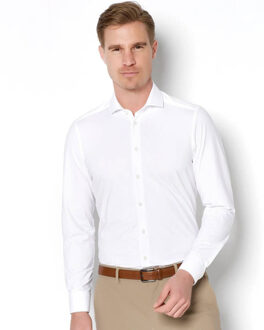 Pure Overhemd lange mouw 4030-21750 - maat 40 (M) Wit