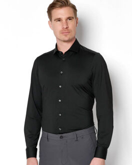 Pure Overhemd lange mouw 4030-21750 Zwart - 46 (XXL)